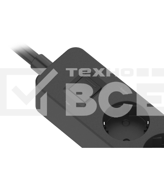 Удлинитель с USB зарядкой Harper UCH-330 White