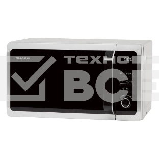 Микроволновая печь Sharp R2852RSL / 20 л, 800 Вт, эмаль, серебристый
