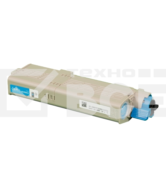 Картридж Sakura 46490631 для OKI C531DN/ C532DN/ C542DN/ MC563/ MC573, голубой, 7 000 к.