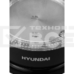 Чайник электрический Hyundai HYK-G2011 1.7л. 2200Вт черный (корпус: стекло), фото10