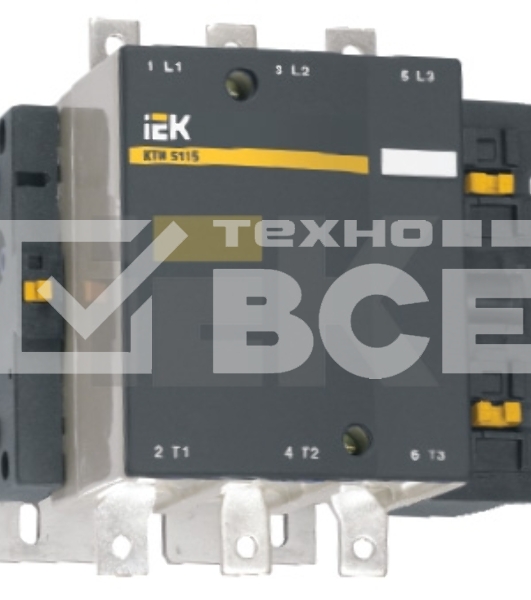 Контактор КТИ-5185 185А 230В/АС3 ИЭК KKT50-185-230-10