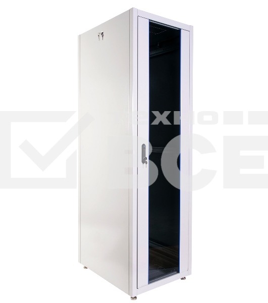 Шкаф телекоммуникационный напольный ЭКОНОМ 42U (600 × 800) дверь перфорированная 2 шт.