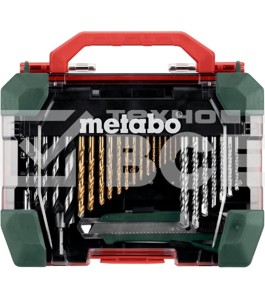 Набор принадлежностей Metabo 626707000 55 предметов (жесткий кейс)