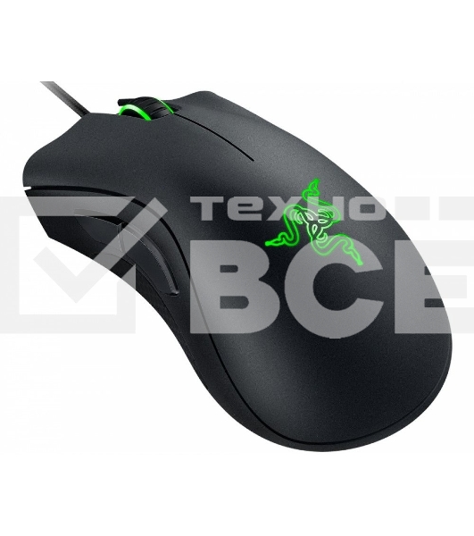Мышь проводная Razer DeathAdder Essential черный, 6400 dpi, USB, кнопки - 5