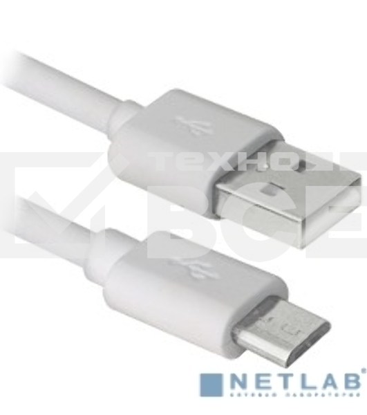 Кабель Defender USB2.0 TO MICRO-USB 3M USB08-10BH