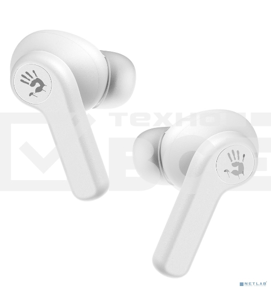 Гарнитура вкладыши A4Tech Bloody M30 белый  BT