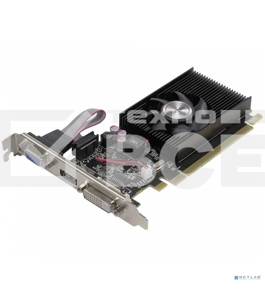 Видеокарта AFOX Radeon R5 220 2GB DDR3 64Bit DVI HDMI VGA LP Single Fan PCI-E 16x AFR5220-2048D3L5