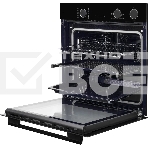 Электрический духовой шкаф Kuppersberg KSO 610 B 60 см, 80 л, High-Tech, 10 режимов, ПАР, Soft Close, телескопические направляющие, черный цвет, фото3