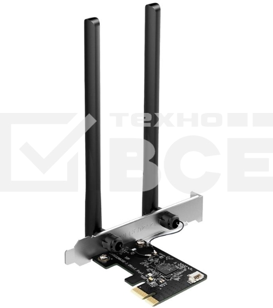 Wi-Fi  Bluetooth PCI Адаптер Mercusys AC1200 Dual-Band Wi-Fi Bluetooth  PCI Express Adapter