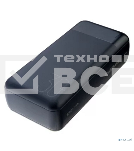 Портативный аккумулятор Perfeo (PF_E2094) - 30000 mAh, черный