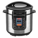 Скороварка-мультиварка электрическая Endever Vita-132, черный/стальной, мощность 1200 Вт, емкость 6л, 16 авторежимов работы, книга рецептов, фото8