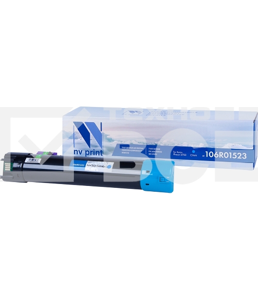 Картридж лазерный NVPrint совместимый Xerox 106R01523 Cyan для Phaser 6700 (12000k)