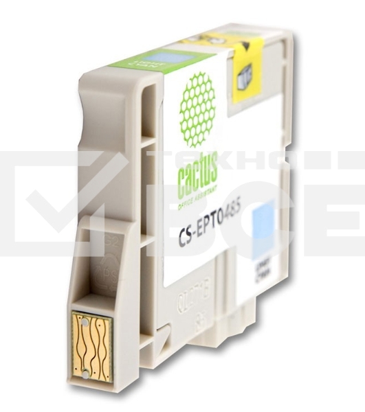 Картридж струйный Cactus CS-EPT0487 многоцветный (88 мл) для Epson Stylus Photo R200/R220/R300/R320/R340/RX500/RX600/RX620/RX640