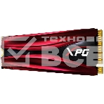 Накопитель SSD ADATA XPG GAMMIX S11 Pro, 256Gb, PCIe 3.0 x4, M.2 2280, NVMe, R/W 3500/1200, с радиатором, фото 1