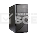 Компьютерный корпус Exegate EX284021RUS Minitower BA-201 Black, mATX, <AA500, 80mm>, 2*USB, Audio, фото 1
