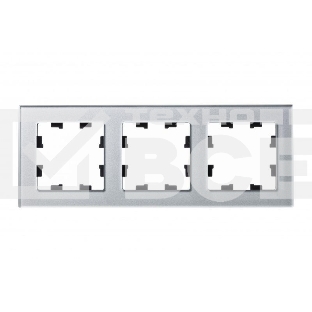 Рамка 3-м AtlasDesign Nature стекло алюм. SchE ATN320303
