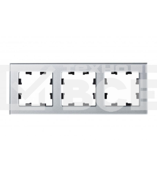 Рамка 3-м AtlasDesign Nature стекло алюм. SchE ATN320303