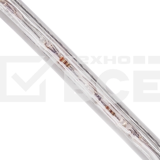 Дюралайт LED, постоянное свечение (2W) – теплый белый, 36 LED/м, бухта 100 м