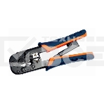 Инструмент обжим ITK TM1-B11H для RJ-45,12,11 с x рап. ме x . сине-оранж, фото3