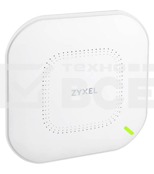 Гибридная точка доступа Zyxel NebulaFlex Pro WAX610D, WiFi 6, 802.11a/b/g/n/ac/ax (2,4 и 5 ГГц), MU-MIMO, антенны 4x4 с двойной диаграммой, до 575+2400 Мбит/с, 1xLAN 2.5GE, 1xLAN GE, PoE, защита от 4G