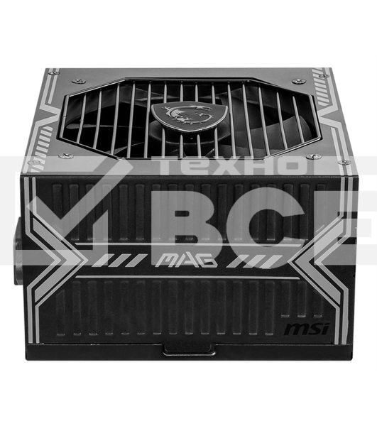 Блок питания MSI MAG A550BN, 550Вт, 80 PLUS Bronze, 120мм, черный