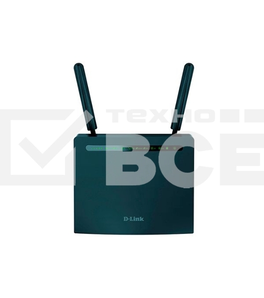 Беспроводной двухдиапазонный маршрутизатор/роутер D-Link DWR-980/4HDA1E AC1200 с поддержкой 4G LTE и VDSL2, с портами Gigabit Ethernet и 2 FXS-