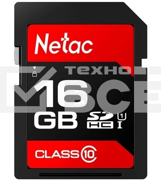 Флеш карта SDHC 16GB Netac P600 <NT02P600STN-016G-R>