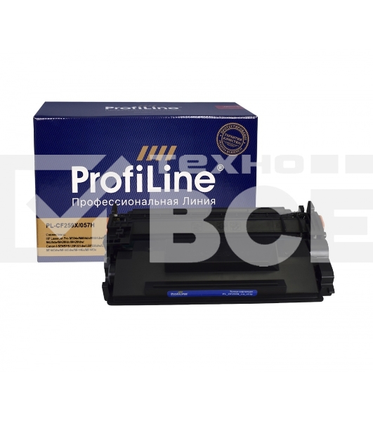 Картридж лазерный PL-CF259X/057H (№59X) (БЕЗ ЧИПА) для принтеров HP LaserJet Pro M304a/M404dn/M404dw/M404n/M428dw/M428fdn/M428fdw/Canon i-SENSYS LBP223dw/LBP226dw/LBP228x/MF443dw/MF445dw/MF446x/MF449x 10000 копий ProfiLine