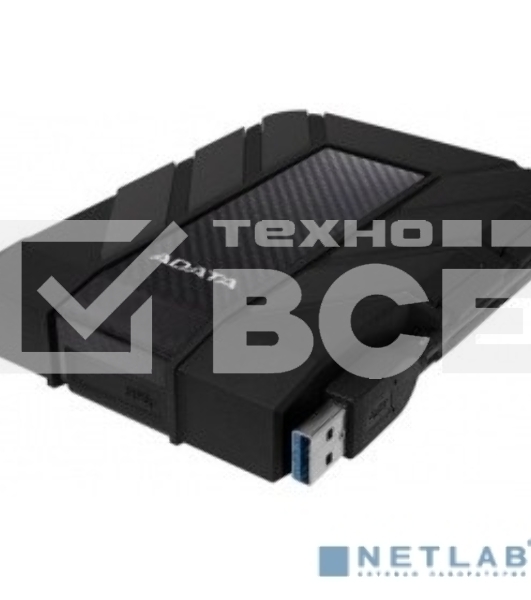 Внешний жесткий диск AData USB 3.0 2Tb AHD710-2TU3-CBK DashDrive Durable 2.5
