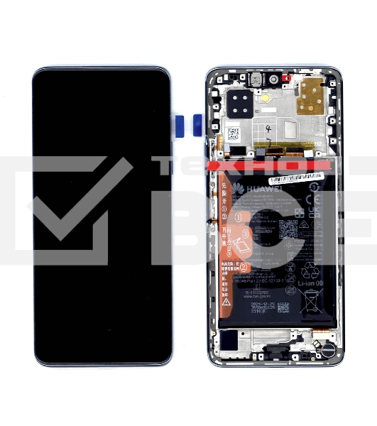 Дисплей для Huawei Nova 9 SE в сборе с тачскрином, панелью и аккумулятором (SP 02354UWB), синий