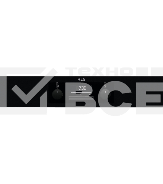 Электрический духовой шкаф AEG BES331111B, основной цвет - черный