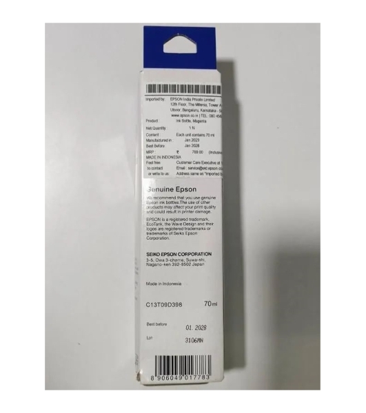 Чернила Epson 057 C13T09D398 пурпурный 70мл для Epson L18050