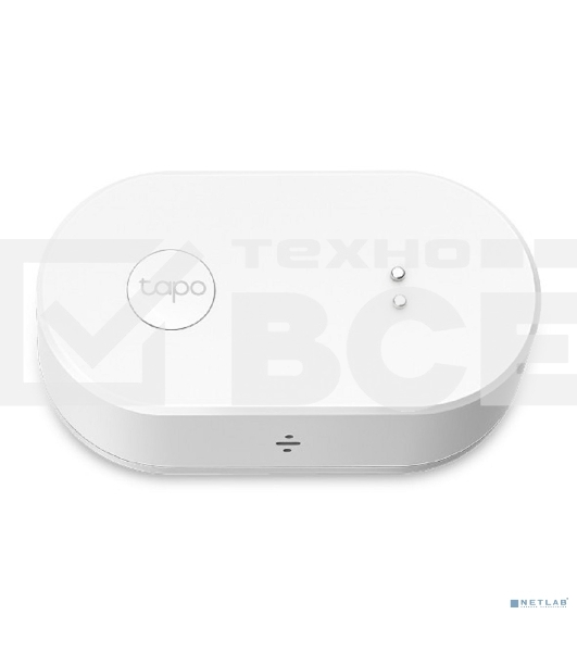 Датчик протечки воды TP-Link Tapo T300 868 МГц, питание от двух батареек AAA, звуковой сигнал 90 дБ, IP67