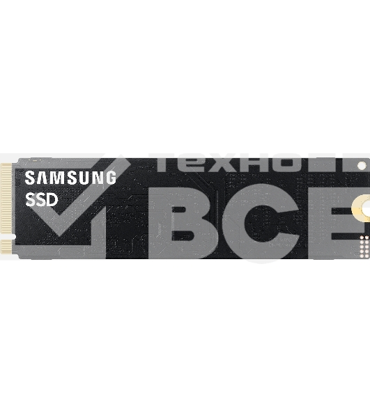 Твердотельный диск 4TB Samsung 9100 PRO, M.2, PCI-E 5.0 x4, TLC 3D NAND [R/W - 14800/13400 MB/s]