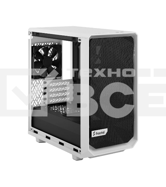 Компьютерный корпус Fractal Design Meshify 2 Mini белый TG Clear Tint/FD-C-MES2M-02
