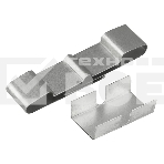 Зажим крепежный ТСР.2-50 Ц, 50 шт. Rexant, фото 1