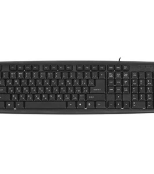 Клавиатура проводная Defender HB-420, USB, черный