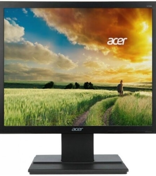 Монитор 19' Acer V196LbBi IPS 1280x1024, 60 Гц, 5 мс, 5:4, 250 кд/м², VGA, черный