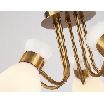 Светильник Ambrella light TR3218/5 GD/FR золото/белый матовый E27*5 max 40W D580*290, фото4