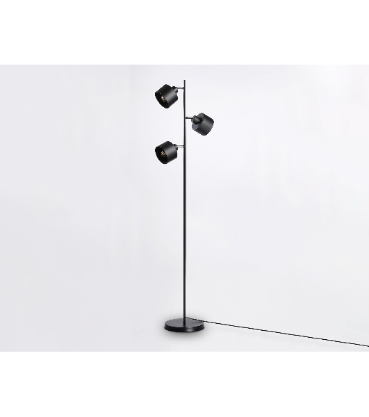 Светильник Ambrella light TR8155/3 BK черный E27*3 max 40W D370*1530