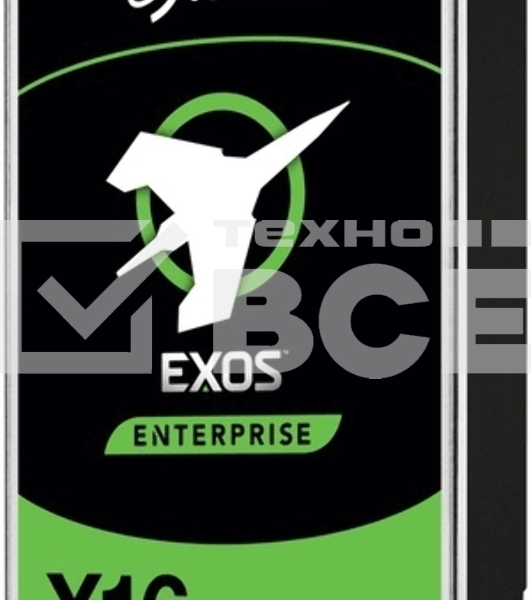 Жесткий диск Seagate 16Tb, ST16000NM002G, SAS Exos X16, 7200 rpm, 256Mb buffer