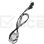 Кабель компьютер - розетка  угловой  220V <3м> (Европейский стандарт)  Telecom <TP021DA-3.0-BK>, фото3