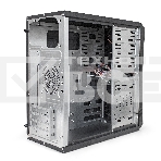 Компьютерный корпус Exegate EX284021RUS Minitower BA-201 Black, mATX, <AA500, 80mm>, 2*USB, Audio, фото2