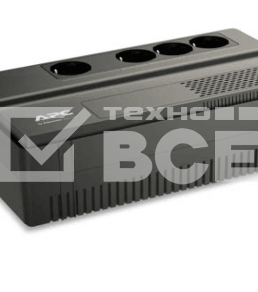 Источник бесперебойного питания APC Back-UPS BV1000I-GR 600Вт 1000ВА черный