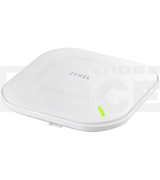 Гибридная точка доступа Zyxel NebulaFlex Pro WAX610D, WiFi 6, 802.11a/b/g/n/ac/ax (2,4 и 5 ГГц), MU-MIMO, антенны 4x4 с двойной диаграммой, до 575+2400 Мбит/с, 1xLAN 2.5GE, 1xLAN GE, PoE, защита от 4G