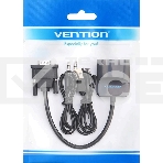 Мультимедиа конвертер Vention VGA + аудио > HDMI, гибкий, черный, фото 1