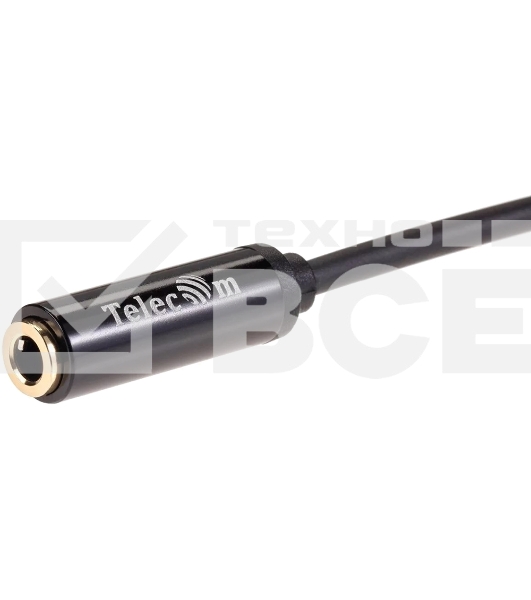 Кабель удлинит 3.5 Jack (M) - 3.5 Jack (F), 1.5м Telecom PRO <TAV7179M-1.5M>