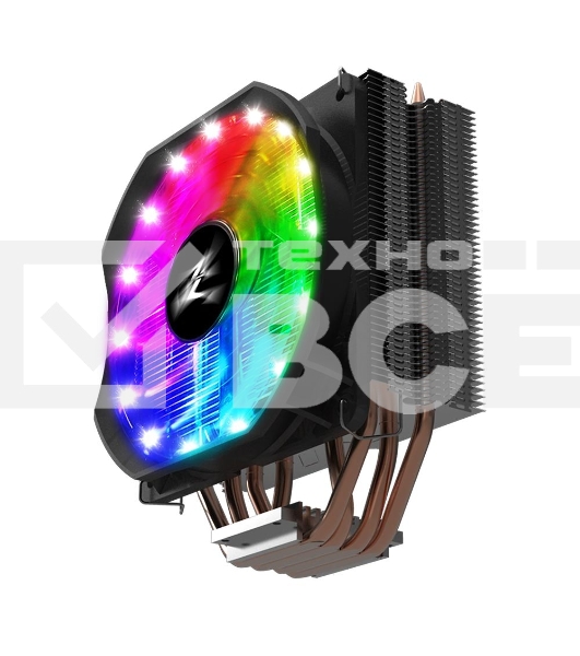 Кулер для процессора Zalman CNPS9X OPTIMA RGB серебристый/черный, 120 мм, алюминий/медь, 1500 об/мин, 26 дБ, 4 pin, 180 Вт, 156 мм