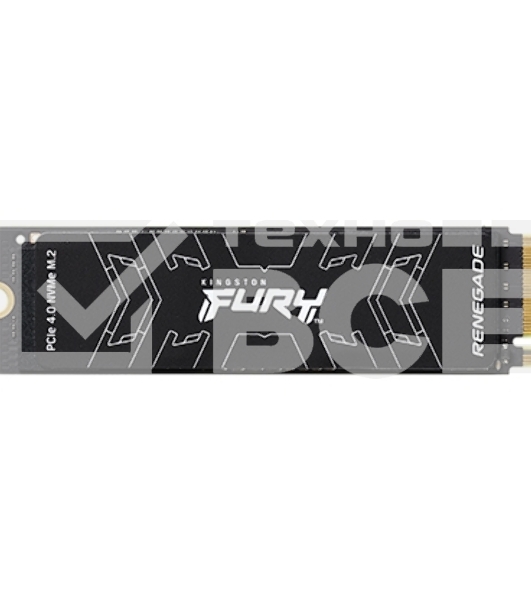 Накопитель SSD Kingston Fury Renegade, 2Tb, PCIe 4.0 x4, M.2 2280, NVMe, R/W 7300/7000