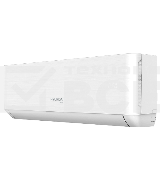 Кондиционер сплит-система Hyundai HAC-12i/T-PRO инвертор, 12000 BTU, 23 м², 22/41 дБ, охлаждение, обогрев, осушение, белый